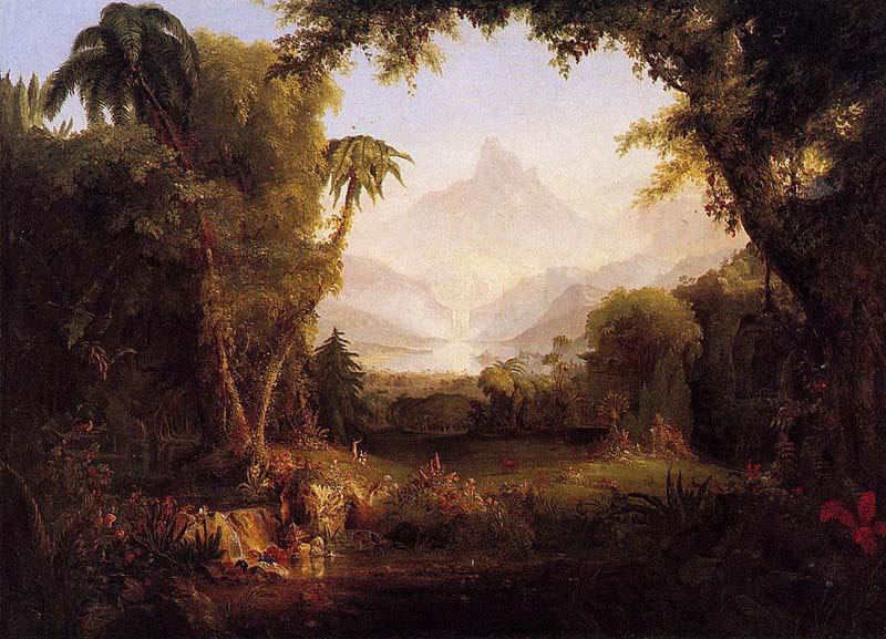 Thomas Cole The Garden of Eden China oil painting art